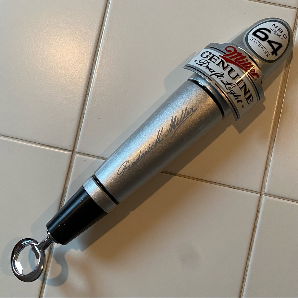 Miller Genuine Draft Tap Handle Bottle Opener